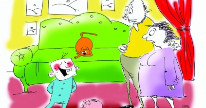 Te csak rajzolj, Parapista, jól áll Csürkén a harisnya!